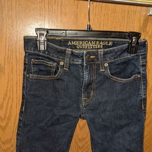 American Eagle Slim Straight Jeans 28x28 blue